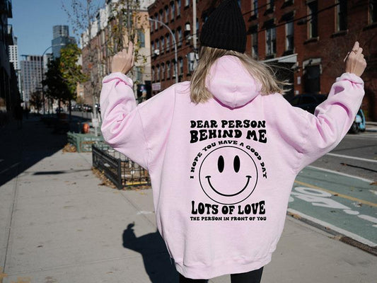 Hooded pullover sweatshirt women's American style spring 2023 new loose ins net red letter print sweatshirt women